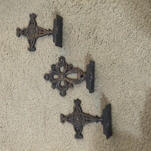 Cast iron wall hooks